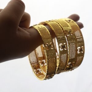 Traditional Gold Bangles Set